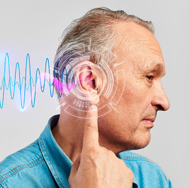 Person suffering with whistle sound