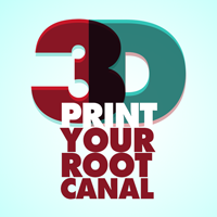 Text as image: 3D print your root canal