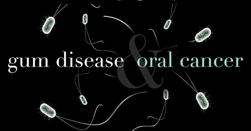 Illustration of oral bacteria